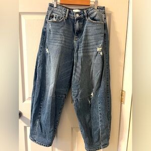 KanCan Midrise Barrel Jeans Size 1/24
